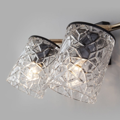 Двойное бра Eurosvet Jackice 20095/2 черный;золотой Двойное бра Eurosvet Jackice 20095/2 черный;золотой