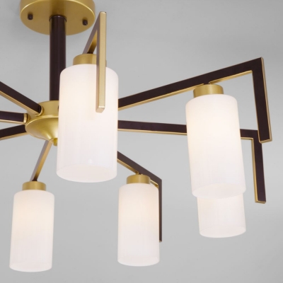 Люстра потолочная Eurosvet Palio 70126/8 черный;золотой Люстра потолочная Eurosvet Palio 70126/8 черный;золотой