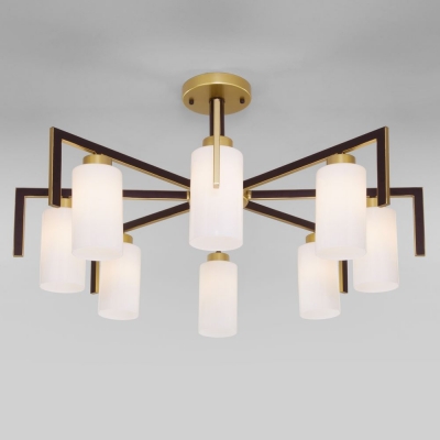 Люстра потолочная Eurosvet Palio 70126/8 черный;золотой Люстра потолочная Eurosvet Palio 70126/8 черный;золотой