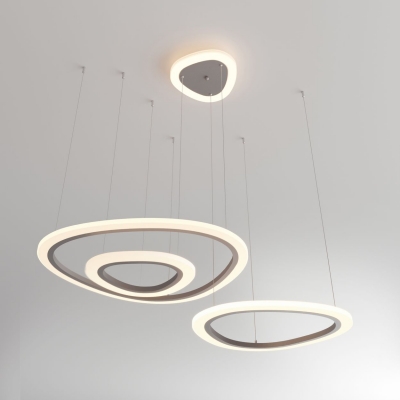 Светодиодная люстра Eurosvet Leggero 90230/3 серебряный Светодиодная люстра Eurosvet Leggero 90230/3 серебряный