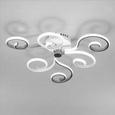 Светодиодная люстра Eurosvet Friori 90149/3 белый;черный