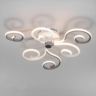 Светодиодная люстра Eurosvet Friori 90149/3 белый;черный Светодиодная люстра Eurosvet Friori 90149/3 белый;черный