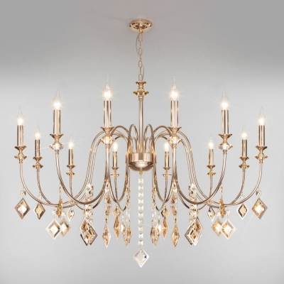 Люстра Eurosvet Telao 10120/12 золотой