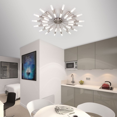 Люстра потолочная Bogate's Bastone 348 никель Люстра потолочная Bogate's Bastone 348 никель