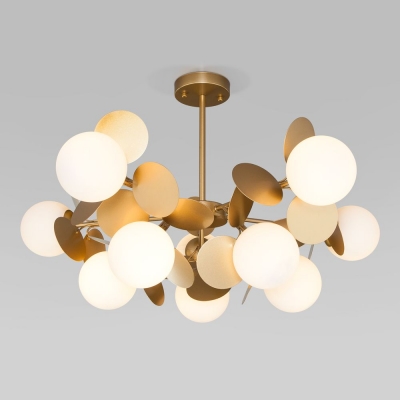 Потолочная люстра Eurosvet Matisse 70134/10 перламутровое золото