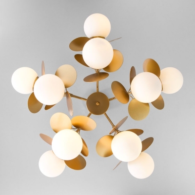 Потолочная люстра Eurosvet Matisse 70134/10 перламутровое золото Потолочная люстра Eurosvet Matisse 70134/10 перламутровое золото