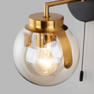 Бра Eurosvet Creek 70118/1 черный;бронза