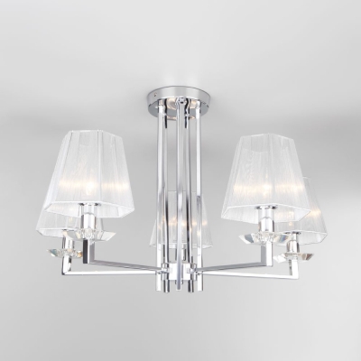 Люстра потолочная Eurosvet Alegria 60114/5 хром