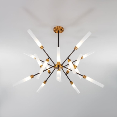 Люстра потолочная Eurosvet Alvin 70120 бронза;черный