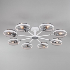 Люстра потолочная Eurosvet Gallo 70121/8 черный;золотой