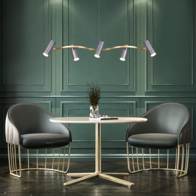 Светильник Eurosvet Spacer 90103/5 золотой