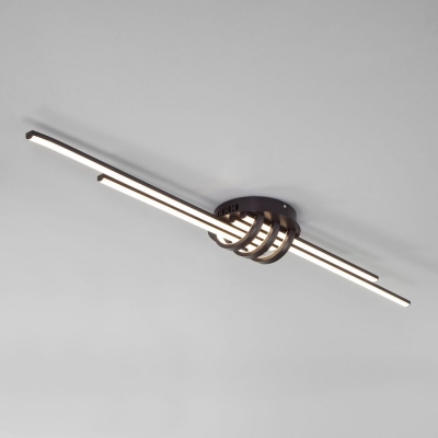 Светодиодная люстра Eurosvet Skyline 90243/4 хром