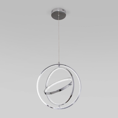 Светодиодная люстра Eurosvet Tempus 90245/3 хром Светодиодная люстра Eurosvet Tempus 90245/3 хром