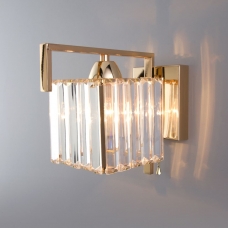 Хрустальное бра Eurosvet April 10126/1 золотой