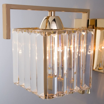 Хрустальное бра Eurosvet April 10126/1 золотой Хрустальное бра Eurosvet April 10126/1 золотой