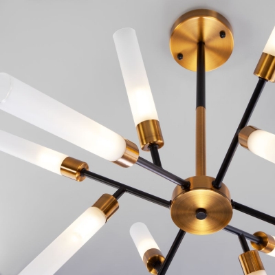 Люстра потолочная Eurosvet Alvin 70120/12 бронза;черный