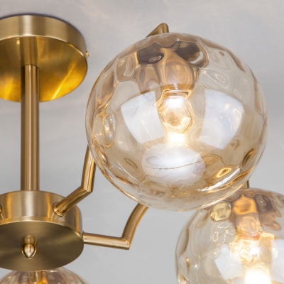 Люстра потолочная Eurosvet Eden 30178/5 чёрный жемчуг