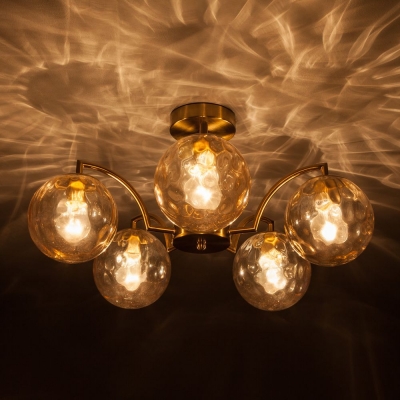 Люстра потолочная Eurosvet Eden 30178/5 чёрный жемчуг