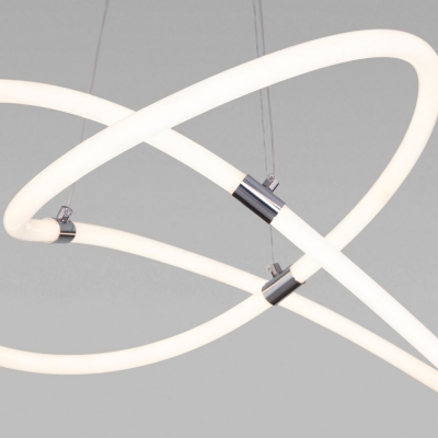 Светодиодная люстра Eurosvet Warta 90234/1 хром Светодиодная люстра Eurosvet Warta 90234/1 хром