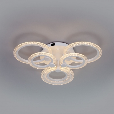 Светодиодная люстра Eurosvet Wellen 90226/6 белый