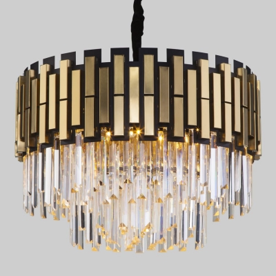 Хрустальная люстра Bogate's Deseo 331/8 черный;золотой