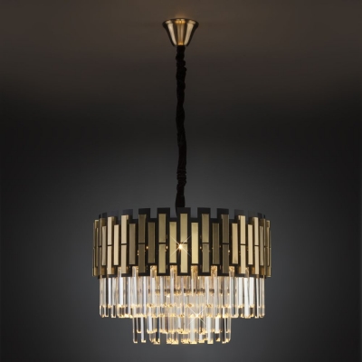 Хрустальная люстра Bogate's Deseo 331/8 черный;золотой