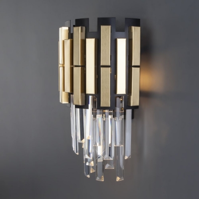 Хрустальное бра Bogate's Deseo 337/2 черный;золотой