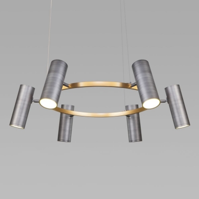 Люстра Eurosvet Spacer 90103/6 золотой Люстра Eurosvet Spacer 90103/6 золотой