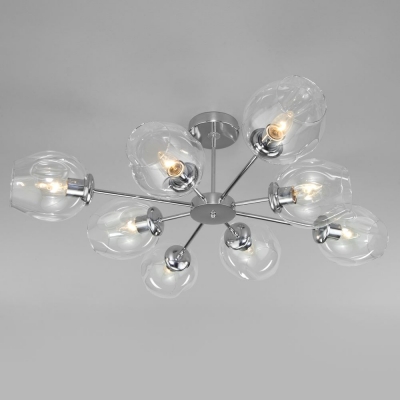 Люстра потолочная Eurosvet Polla 30154/8 хром