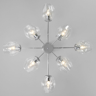 Люстра потолочная Eurosvet Polla 30154/8 хром Люстра потолочная Eurosvet Polla 30154/8 хром