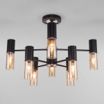 Люстра потолочная Eurosvet Tesoro 70125/8 черный;золотой