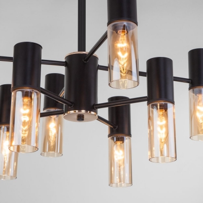 Люстра потолочная Eurosvet Tesoro 70125/8 черный;золотой Люстра потолочная Eurosvet Tesoro 70125/8 черный;золотой