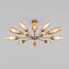 Люстра потолочная Eurosvet Thalia 60140/12 сатинированный никель