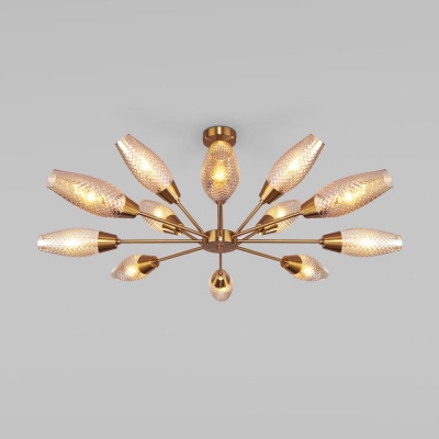 Люстра потолочная Eurosvet Thalia 60140/12 сатинированный никель