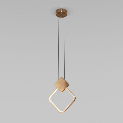 Подвесной светодиодный светильник Eurosvet Style 50216/1 LED чёрный жемчуг