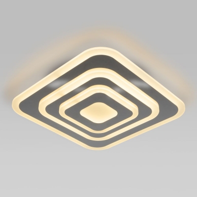 Светодиодная люстра Eurosvet Siluet 90118/1 хром