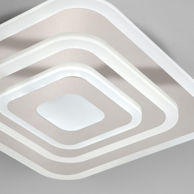 Светодиодная люстра Eurosvet Siluet 90118/1 хром