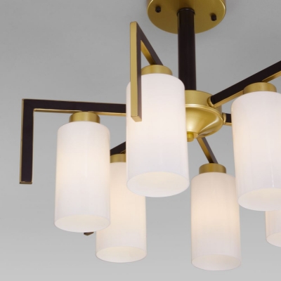 Люстра потолочная Eurosvet Palio 70126/6 черный;золотой