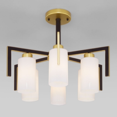 Люстра потолочная Eurosvet Palio 70126/6 черный;золотой