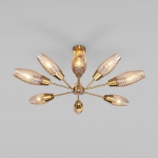 Люстра потолочная Eurosvet Thalia 60140/9 сатинированный никель