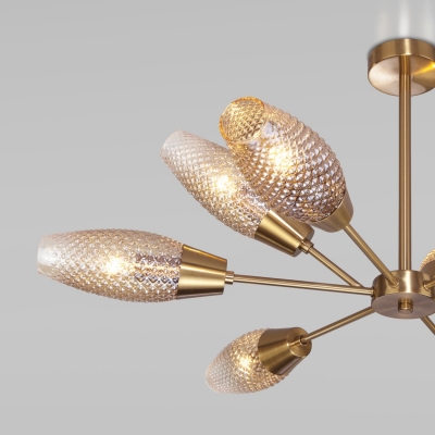 Люстра потолочная Eurosvet Thalia 60140/9 сатинированный никель