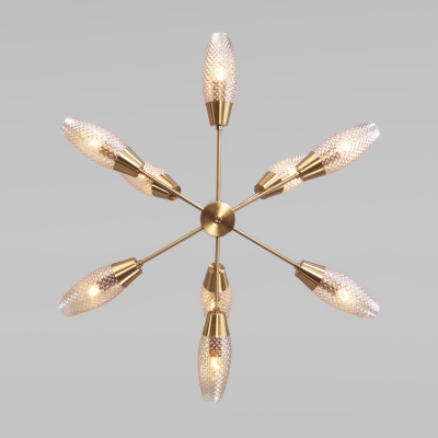 Люстра потолочная Eurosvet Thalia 60140/9 сатинированный никель