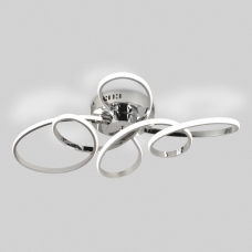 Светодиодная люстра Eurosvet Shaft 90127/2 хром