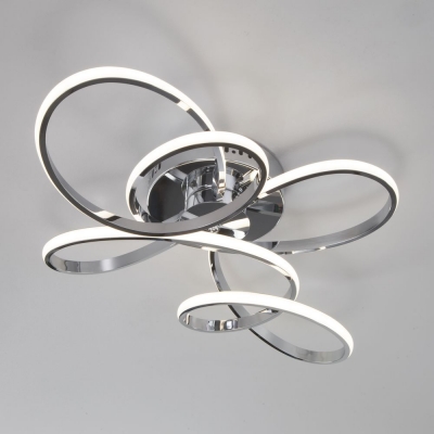 Светодиодная люстра Eurosvet Shaft 90127/2 хром Светодиодная люстра Eurosvet Shaft 90127/2 хром