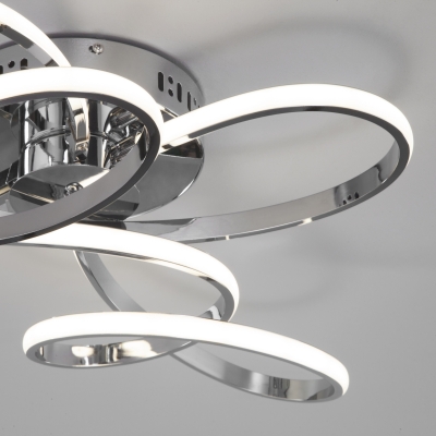 Светодиодная люстра Eurosvet Shaft 90127/2 хром Светодиодная люстра Eurosvet Shaft 90127/2 хром