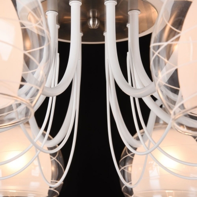 Люстра Freya Nikki FR5052-CL-08-W 