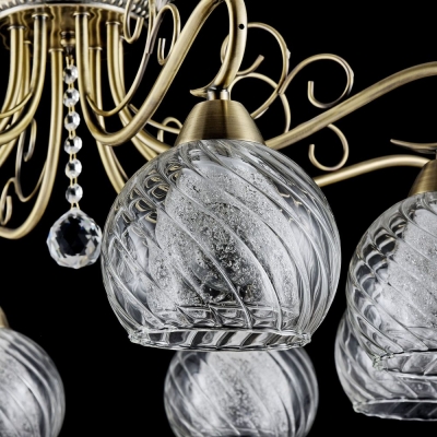 Люстра потолочная Freya Nella FR2662-PL-08-BZ Люстра потолочная Freya Nella FR2662-PL-08-BZ