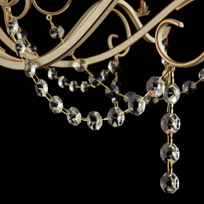 Люстра Freya Serra FR3612-PL-08-BG Люстра Freya Serra FR3612-PL-08-BG