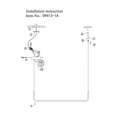 Подвесной светодиодный светильник Kink Light Райн 09413-1A,19 Подвесной светодиодный светильник Kink Light Райн 09413-1A,19