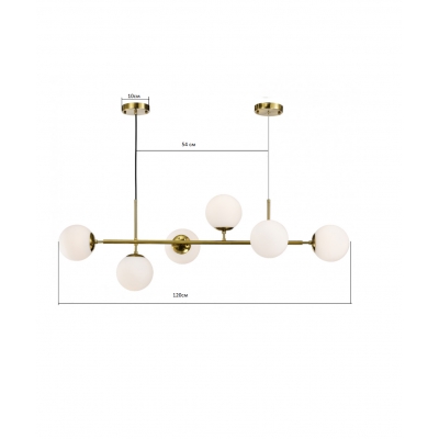 Потолочная люстра Kink Light Ирда 07622-6,20-01 Потолочная люстра Kink Light Ирда 07622-6,20-01